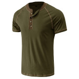 Men's Henley Shirts Casual Slim Fit Lightweight Fashion T-Shirts