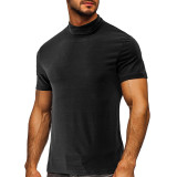 Mens Tees Fashion Pullover Summer Tops Blouse