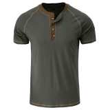 Men's Henley Shirts Casual Slim Fit Lightweight Fashion T-Shirts
