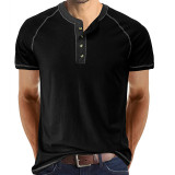 Men's Henley Shirts Casual Slim Fit Lightweight Fashion T-Shirts