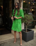 Women's Floral Lace Bodycon Ladies Party Evening Cocktail Club Mini Pencil Dress Cute Maxi Dresses