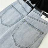 Unique Denim Hybrid Flare Trousers women jeans Pants