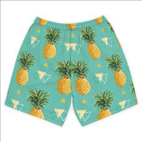 Summer Men's Beach 5-point Shorts Quick-drying Printed Pants