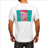 Custom-made T-shirts Short Sleeve Men's Round Neck Printed Large Size Tops