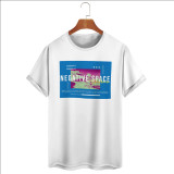 Custom-made T-shirts Short Sleeve Men's Round Neck Printed Large Size Tops