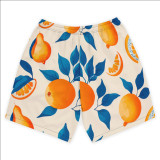 Summer Men's Beach 5-point Shorts Quick-drying Printed Pants