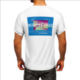 Custom-made T-shirts Short Sleeve Men's Round Neck Printed Large Size Tops