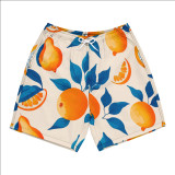 Summer Men's Beach 5-point Shorts Quick-drying Printed Pants