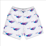 Summer Men's Beach 5-point Shorts Quick-drying Printed Pants
