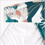 Summer Men's Beach 5-point Shorts Quick-drying Printed Pants