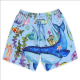 Summer Men's Beach 5-point Shorts Quick-drying Printed Pants