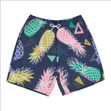 Summer Men's Beach 5-point Shorts Quick-drying Printed Pants