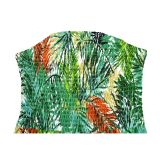 Floral Print Sleeveless Collarless Jumpsuit
