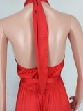 Neck-Hanging Jumpsuit
