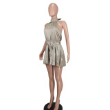 Neck-Hanging Jumpsuit