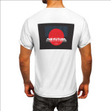 Custom-made T-shirts Short Sleeve Men's Round Neck Printed Large Size Tops
