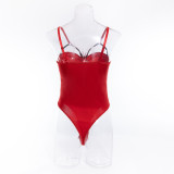 Sexy Onesie Bodydsuit Hollow Out Sexy Teddy Lingerie