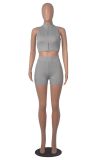 Solid Casual Sport Comfortable Home Set for Women