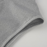 Solid Casual Sport Comfortable Home Set for Women