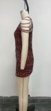 Tassel Sequins Sparkling Crystal Embellished Dress