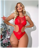 Erotic Bodysuit Lingerie Night Club Christmas outfit Temptation one-piece Lingerie