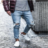 Men's Distressed Skinny Jeans