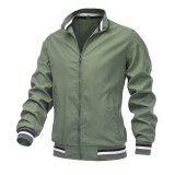 Solid Men's Athletic Jacket