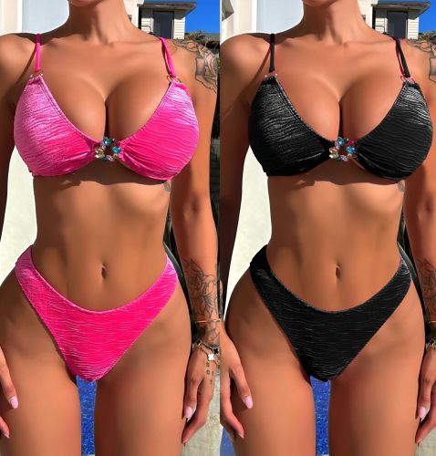 Women's Sparkling Gems Swimsuit Set