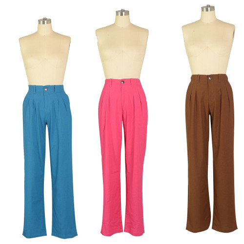 Summer Women Breathable and Comfy Linen Cotton Pants