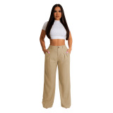 Summer Women Breathable and Comfy Linen Cotton Pants