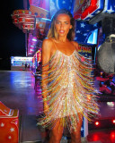 Fashionable Fringed Spaghetti Strap Dress