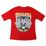 Ladies Printed Casual Loose Short Sleeve T-Shirt