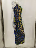 Seductive Straps Sparkling Backless Evening Gown