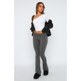 Stylish Comfortable Slim Low Waist Flared Pants