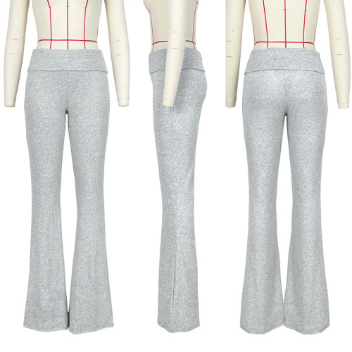 Stylish Comfortable Slim Low Waist Flared Pants