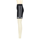 Solid Color Sexy Irregular Knitted Skirt
