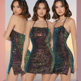 Sparkling Sequin Mini Dress
