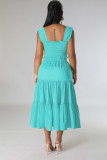 Women's Fashion Sexy Solid Straps Two-Piece Skirt Set Women's Clothing