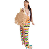 Handmade Crochet Tassel Tie Casual Beach Skirt