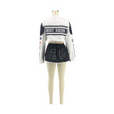 Women's Autumn and Winter Cardigan Printed Outer Jacket