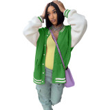 Casual Tops Knit Jacket with Pockets