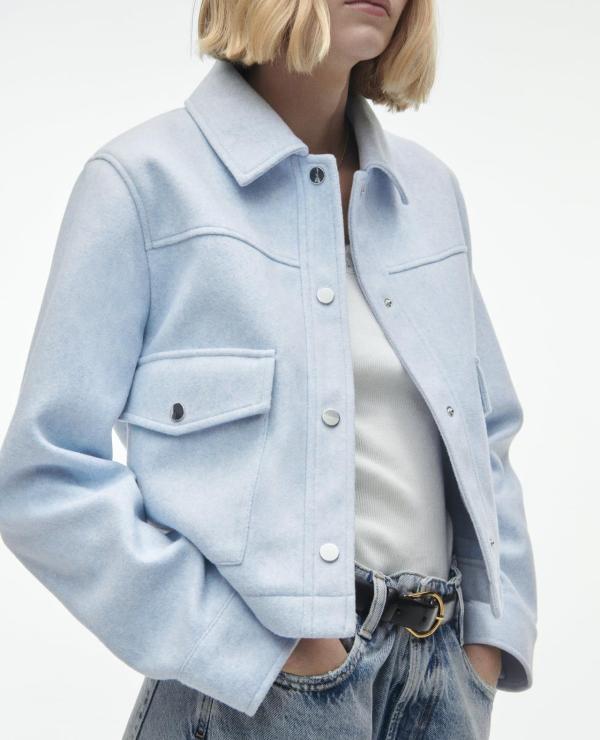 Collar Turn-Down Long Sleeve Soft Jacket Coat