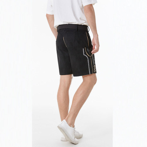 Black Men's Composite Fleece Pants Trousers