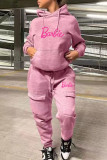 Casual Long Sleeve Sweats Outfit Hoodie Jogger Set Tracksuits Womens Pants Set