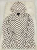 Fashion Simple Tops Hooded Double-layer Jacket