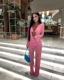Women Mesh Sheer 3pcs Outfits Long Sleeve Top Long Pant Bikini Cover Up