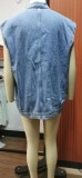 Fashionable and Trendy Women's Denim Vest
