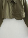 Five-Color Pocket Decorated Short Women's Shirt Blouse