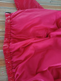 Slim Zipper Padded Down Jackets