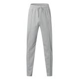 Autumn Plaid Men's Suit with Long Sleeves and Pants